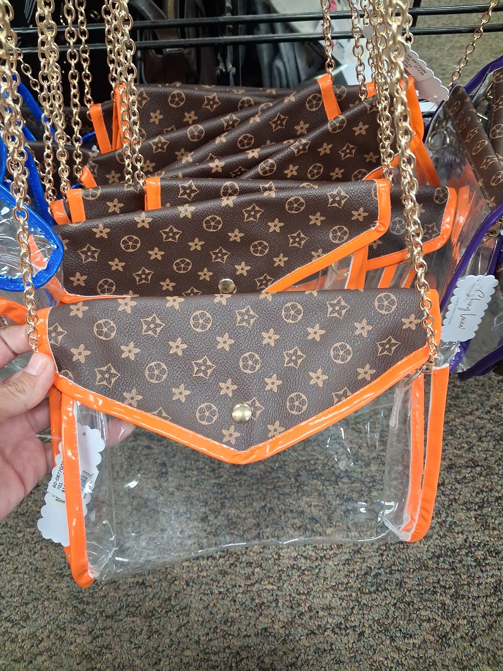 Clear Crossbody Bag